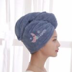 Rapid Dry Microfiber Hair Dry Towel Wrap - Image 4