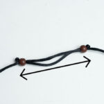 Coconut Shell Elephant Pendant Necklace - Image 5