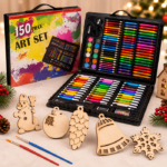 DIY Christmas Ornament Painting Set + 150 Piece Art Kit