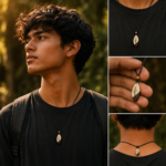 Handcrafted Coconut Shell Necklace – Nature Inspired Pendant - Image 2