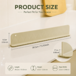 Silicone Sink Splash Guard with Suction Cup - Image 3